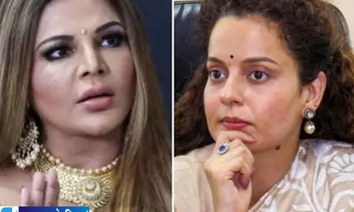 राखी और कंगना में जुबानी जंग बयान ने खींचा ध्यान