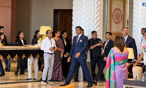 प्रिंस रहीम आगा खान V हैदराबाद पहुँचे...
