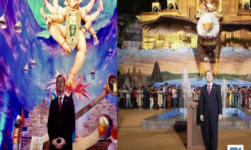 अमेरिकी राजदूत ने किए बप्पा के दर्शन, गणेश चतुर्थी की दी शुभकामनाएं