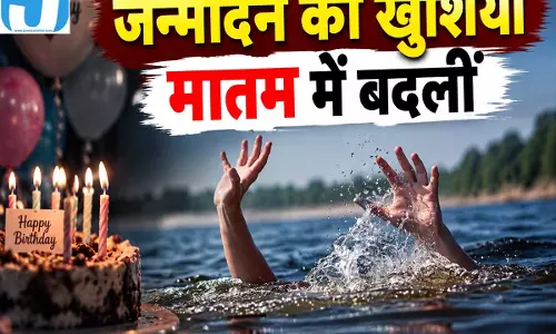 जन्मदिन की खुशियां मातम में बदली समुद्र में डूबने से युवक की मौत