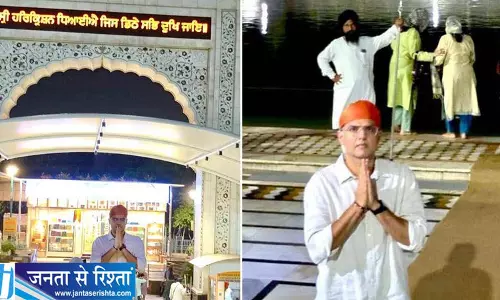 पंजाब दौरे से पहले सचिन पायलट ने गुरुद्वारा बंगला साहिब में मत्था टेका पंजाब दौरे से पहले सचिन पायलट ने गुरुद्वारा बंगला साहिब में मत्था टेका