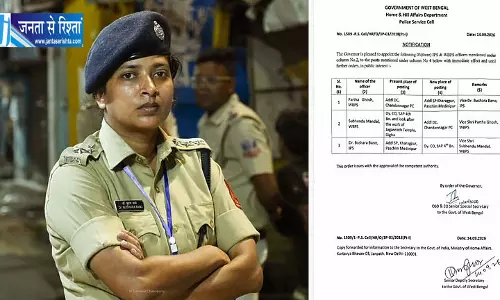 IPS बुशरा बानो का तबादला, वीडियो में धार्मिक अभिवादन को लेकर विवाद IPS बुशरा बानो का तबादला, वीडियो में धार्मिक अभिवादन को लेकर विवाद