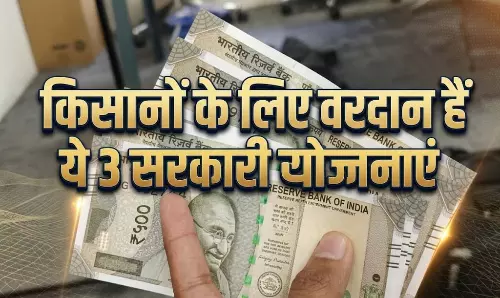 किसानों के लिए वरदान हैं ये 3 सरकारी योजनाएं, मिलता है सालाना 6,000 रुपए से लेकर 5 लाख तक लोन का लाभ