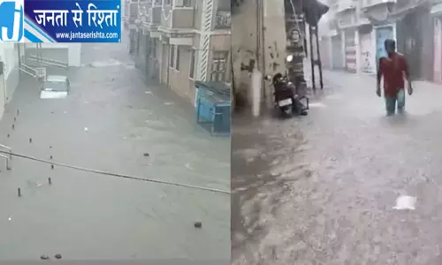कच्छ में मूसलाधार बारिश मांडवी में 6 घंटे में करीब 7 इंच पानी बरसा कच्छ में मूसलाधार बारिश मांडवी में 6 घंटे में करीब 7 इंच पानी बरसा