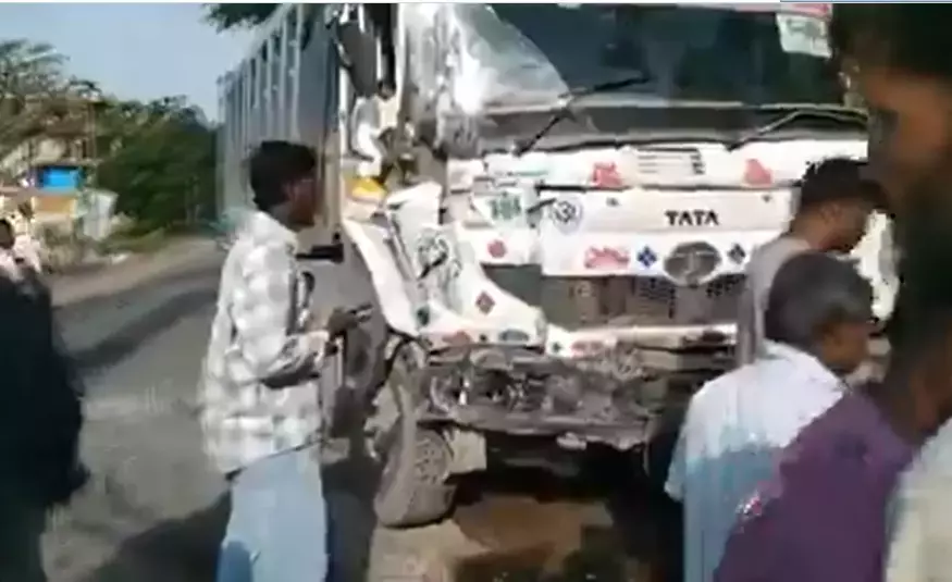 Telangana: हयात नगर सड़क हादसा: लॉरी की RTC बस से टक्कर, 20 लोग घायल