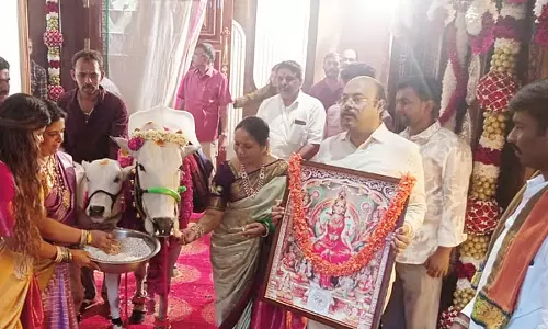 गणेश चतुर्थी पर सिद्धारमैया ने नए घर में किया गृह-प्रवेश गणेश चतुर्थी पर सिद्धारमैया ने नए घर में किया गृह-प्रवेश