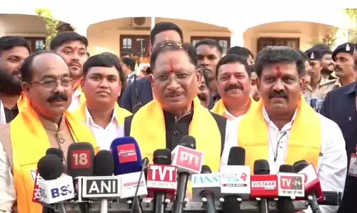 PM आवास डिबेट पर CM साय बोले, विजय शर्मा को 10 में 10 भूपेश को 0