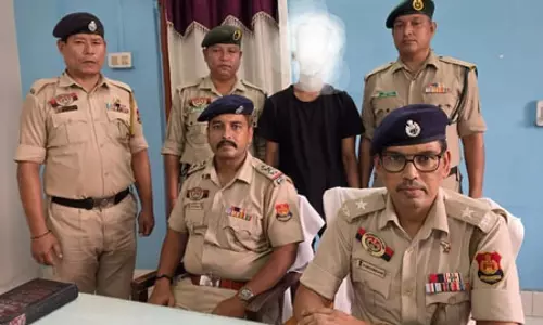 चोर ने गिरफ्तारी से बचने के लिए खुद का हाथ काटा, अस्पताल के बेड से पकड़ा गया
