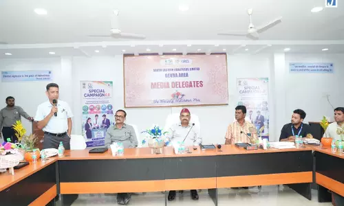 कोयला खदानों को देख विकास की एक और तस्वीर से रूबरू हुआ उत्तराखंड का मीडिया दल