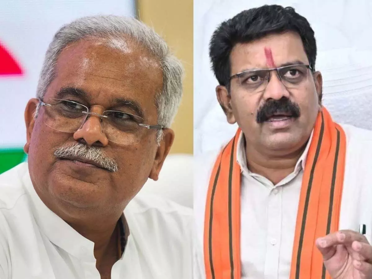 रायपुर प्रेस क्लब में आमने-सामने होंगे विजय शर्मा और भूपेश बघेल...? पुलिस ने संभाला मोर्चा रायपुर प्रेस क्लब में आमने-सामने होंगे विजय शर्मा और भूपेश बघेल...? पुलिस ने संभाला मोर्चा