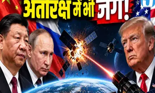 अंतरिक्ष में अमेरिका के खतरनाक हथियार चीन रूस नाराज अब भारत पर टिकी नजर