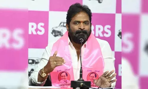 STs से किए गए वादे पूरे न करने पर BRS ने कांग्रेस पर निशाना साधा STs से किए गए वादे पूरे न करने पर BRS ने कांग्रेस पर निशाना साधा