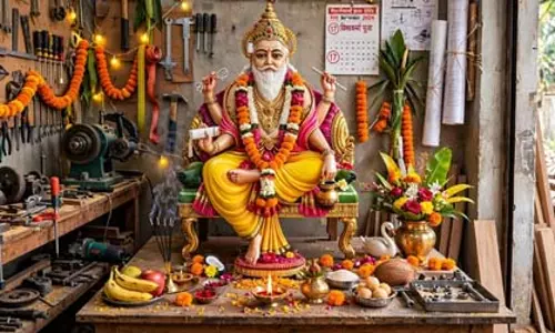 कब है विश्वकर्मा पूजा? तारीख से लेकर शुभ मुहूर्त और विधि तक जानें सब कुछ कब है विश्वकर्मा पूजा? तारीख से लेकर शुभ मुहूर्त और विधि तक जानें सब कुछ