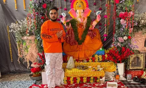 मंडी अहमदगढ़ में मुस्लिम युवाओं ने मनाई गणेश चतुर्थी मंडी अहमदगढ़ में मुस्लिम युवाओं ने मनाई गणेश चतुर्थी