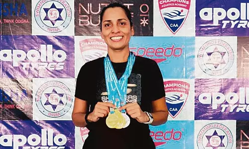 लुधियाना के मास्टर तैराकों ने राष्ट्रीय चैंपियनशिप में मचाया धमाल, जीते 5 पदक