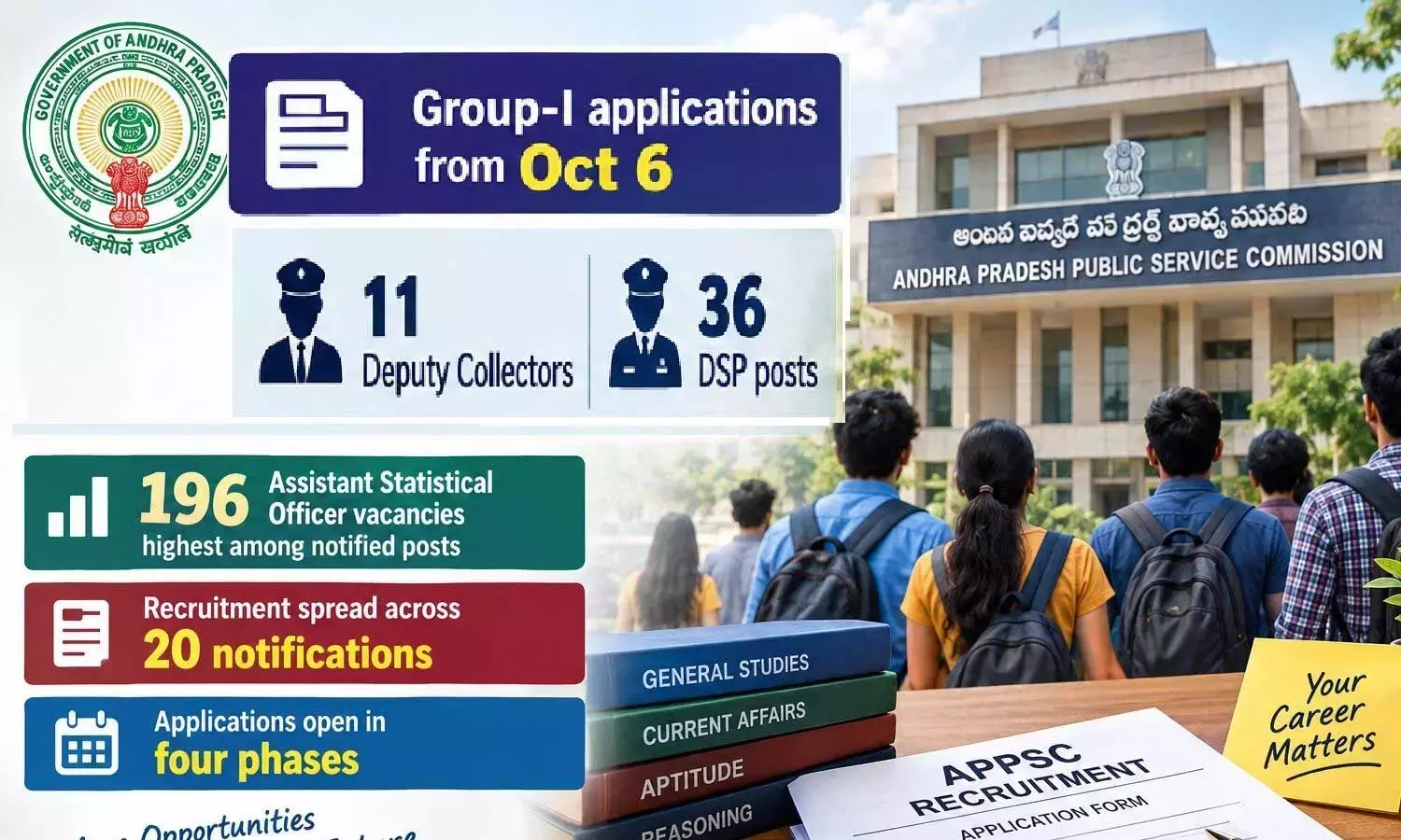 Andhra: APPSC ने 892 रिक्तियों की घोषणा की Andhra: APPSC ने 892 रिक्तियों की घोषणा की