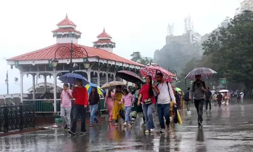 हिमाचल में 59 सड़कें बंद बारिश का अलर्ट जारी