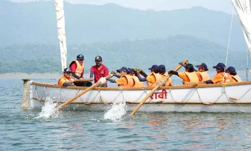 NCC नेवल कैडेट्स ने पूरा किया 360 किमी अभियान