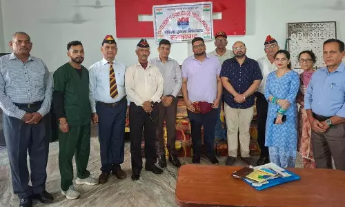 सरकाघाट में पूर्व सैनिकों के लिए स्वास्थ्य शिविर आयोजित