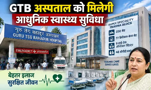 GTB अस्पताल को मिलेगी आधुनिक स्वास्थ्य सुविधा