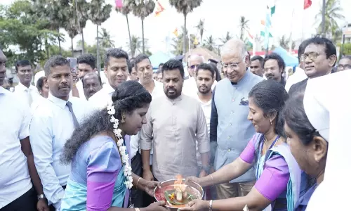 श्रीलंका में स्वास्थ्य सहयोग बढ़ा भारत समर्थित आपातकालीन इकाई का शिलान्यास
