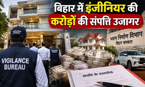 बिहार में इंजीनियर की करोड़ों की संपत्ति उजागर बिहार में इंजीनियर की करोड़ों की संपत्ति उजागर