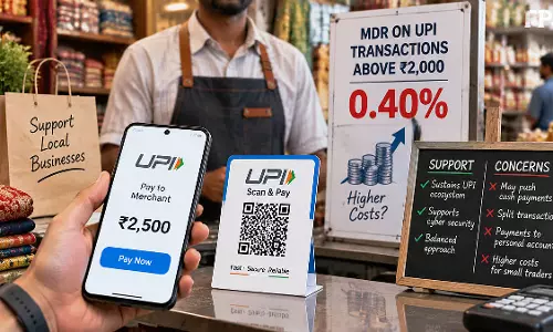 UPI मर्चेंट ट्रांजैक्शन पर MDR शुल्क को लेकर व्यापारियों में मतभेद