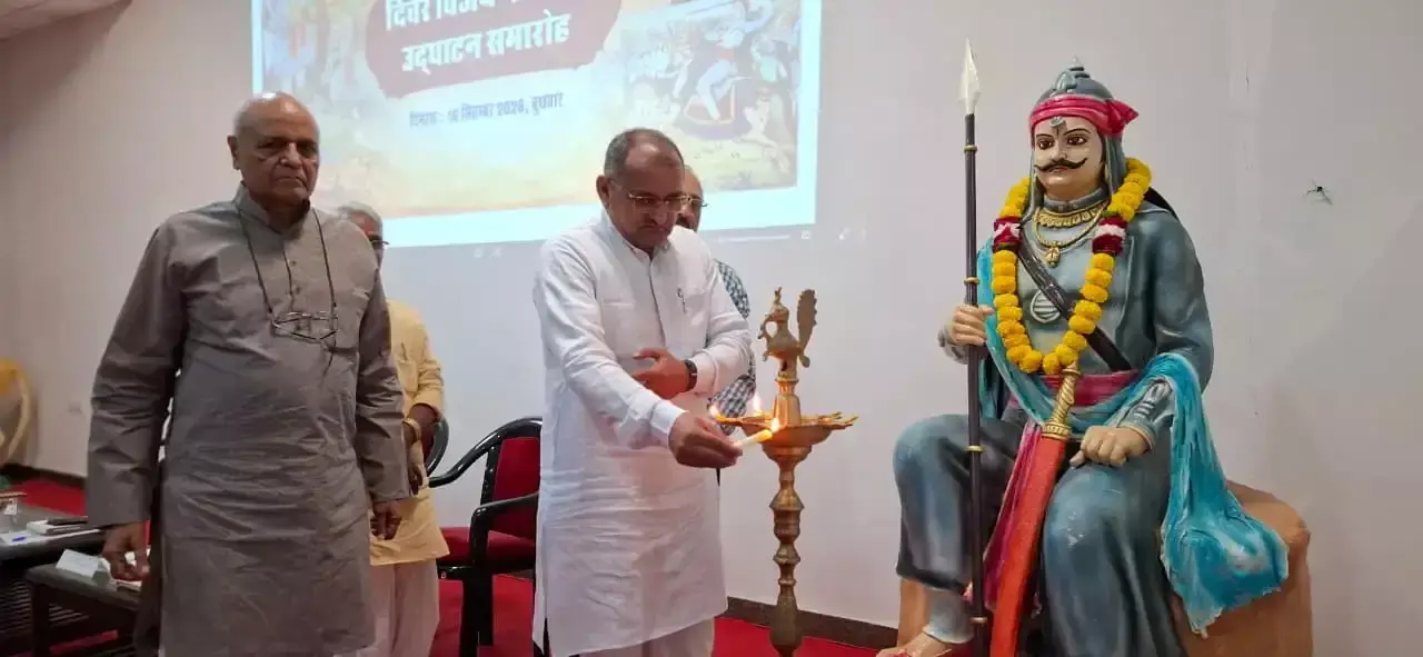 Udaipur: महाराणा प्रताप की विरासत और जनश्रद्धा पर निम्बाराम का जोर Udaipur: महाराणा प्रताप की विरासत और जनश्रद्धा पर निम्बाराम का जोर