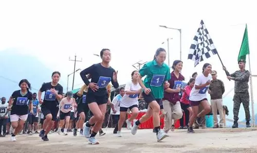 CRPF आयोजित करेगा कोहिमा हाफ मैराथन का आयोजन