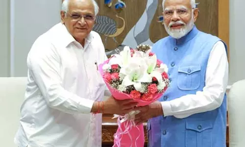 गुजरात के सीएम भूपेंद्र पटेल ने पीएम मोदी को दी जन्मदिन की बधाई, 25 साल के सियासी सफर को बताया प्रेरक