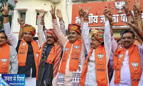 राजस्थान निकाय चुनाव: दोबारा मतदान वाले 9 वार्डों में कांग्रेस को 6 सीटें, बीजेपी ने जीतीं 3 सीटें