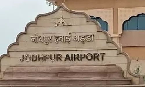 Jodhpur: यात्री सुविधाओं को लेकर जोधपुर एयरपोर्ट पर अभियान Jodhpur: यात्री सुविधाओं को लेकर जोधपुर एयरपोर्ट पर अभियान