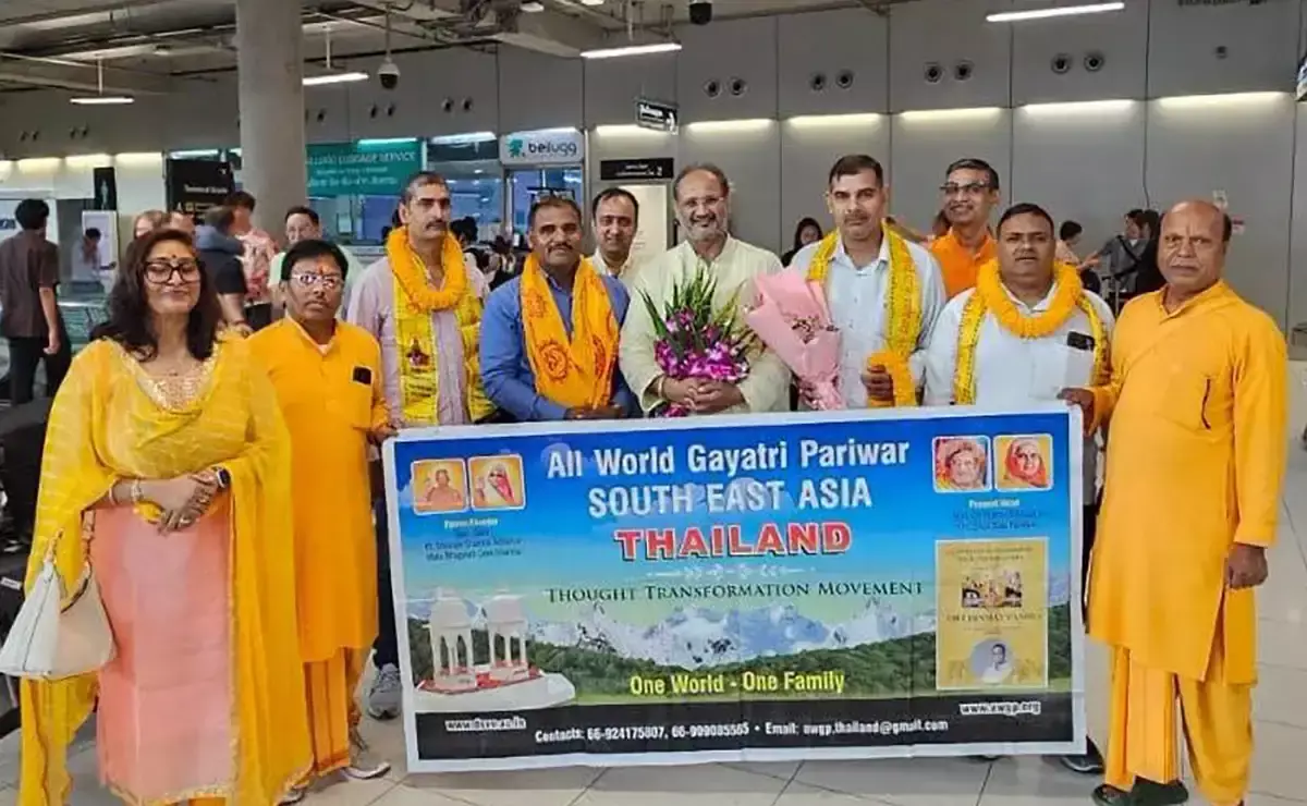 Haridwar: चिन्मय पंड्या का बैंकॉक दौरा, जन्मशताब्दी वर्ष की तैयारियां तेज