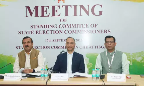 राज्य निर्वाचन आयुक्तों की स्थायी समिति की बैठक नवा रायपुर में संपन्न