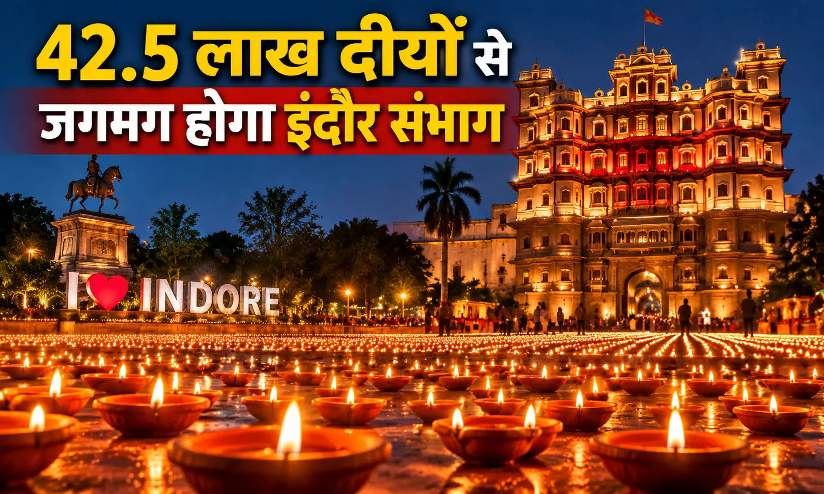 42.5 लाख दीयों से जगमग होगा इंदौर संभाग 42.5 लाख दीयों से जगमग होगा इंदौर संभाग
