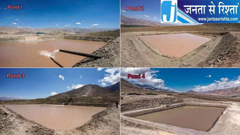 ग्लेशियर पिघलने से चार झीलों में बढ़ा पानी ग्लेशियर पिघलने से चार झीलों में बढ़ा पानी