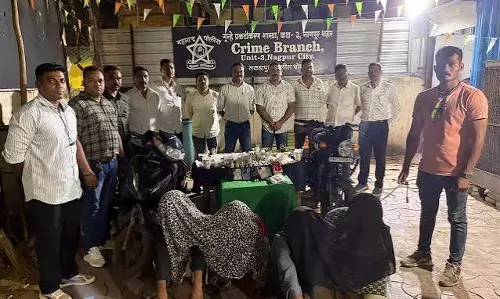अंतर जिला सेंधमारी गिरोह का पर्दाफाश चार गिरफ्तार