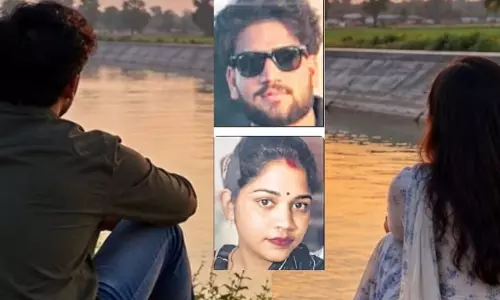एटा में देवर-भाभी के शव नहर में मिले, एक ही गमछे से बंधे थे दोनों के शव