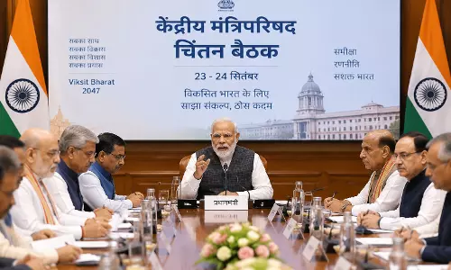 पीएम मोदी की केंद्रीय मंत्रियों के साथ दो दिवसीय चिंतन बैठक