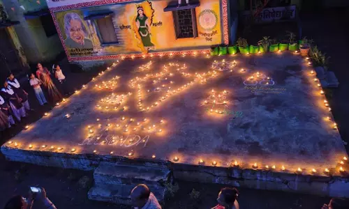 सेवा संकल्प अभियान के तहत मुख्यालय से ग्राम पंचायतों तक जगमगाया आशीर्वाद का दीया