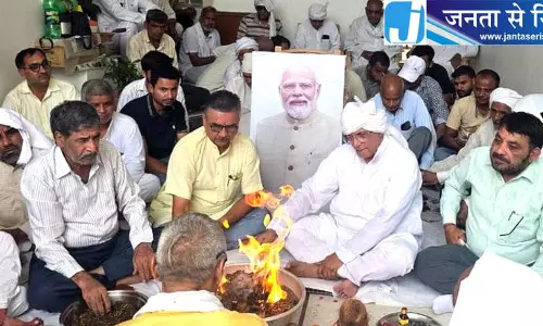 हरियाणा में पीएम मोदी के जन्मदिन पर सेवा कार्यक्रम