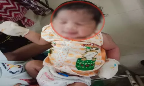अनोखा मामला: 5 किलो वजनी नवजात ने सबको चौंकाया अनोखा मामला: 5 किलो वजनी नवजात ने सबको चौंकाया