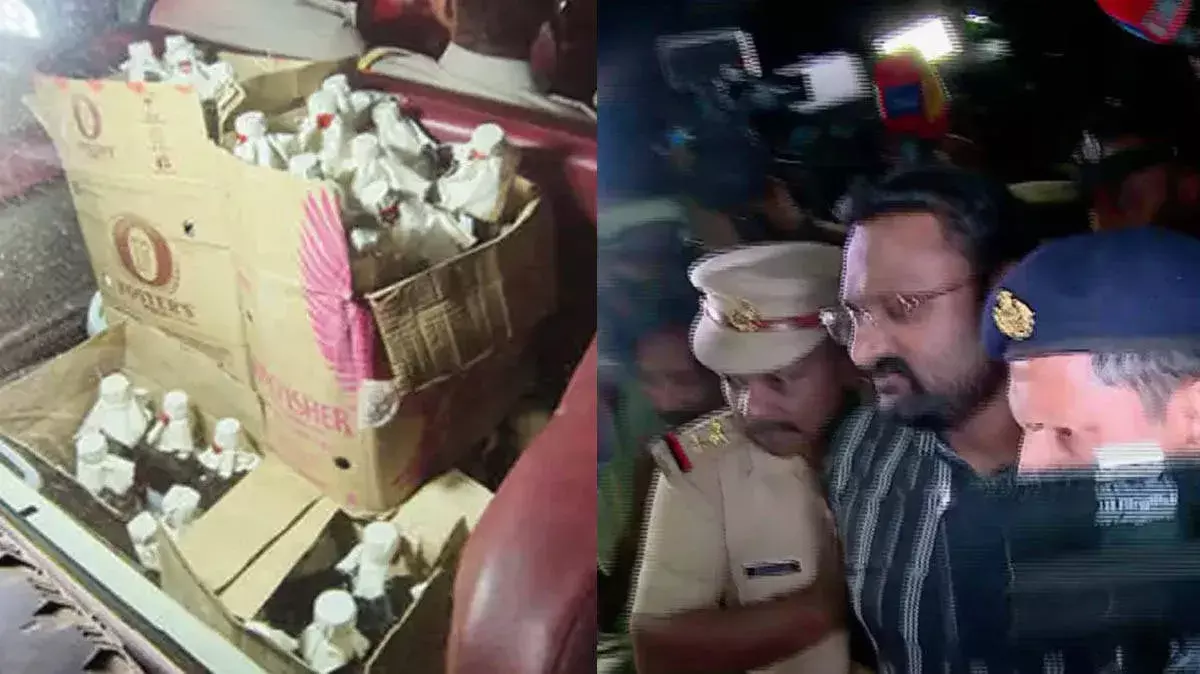 घर से 67 लीटर से ज्यादा शराब जब्त; एंटो ऑगस्टीन को रिमांड पर भेजा गया