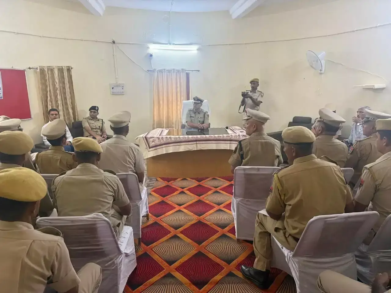 Jaipur: सीमा से पुलिस लाइन तक डीजीपी का दौरा, व्यवस्थाओं की समीक्षा