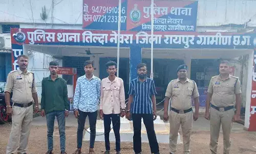 रेलवे स्टेशन और मुख्य मार्ग पर हंगामा करने वाले चार आरोपी गिरफ्तार