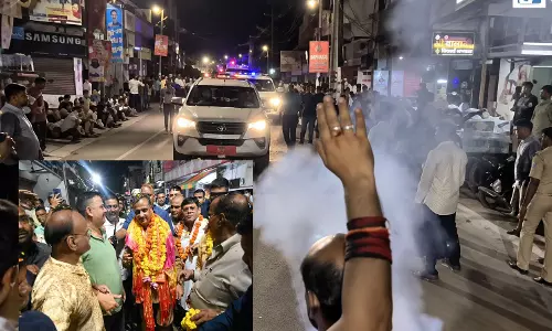 BJP: पुराने शहर में लौटा अपना नेता, दिनेश शर्मा के स्वागत में उमड़ा जनसैलाब BJP: पुराने शहर में लौटा अपना नेता, दिनेश शर्मा के स्वागत में उमड़ा जनसैलाब