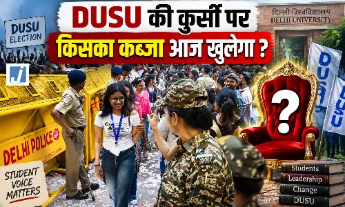 40 फीसदी वोटिंग के बाद DUSU का फैसला आज....