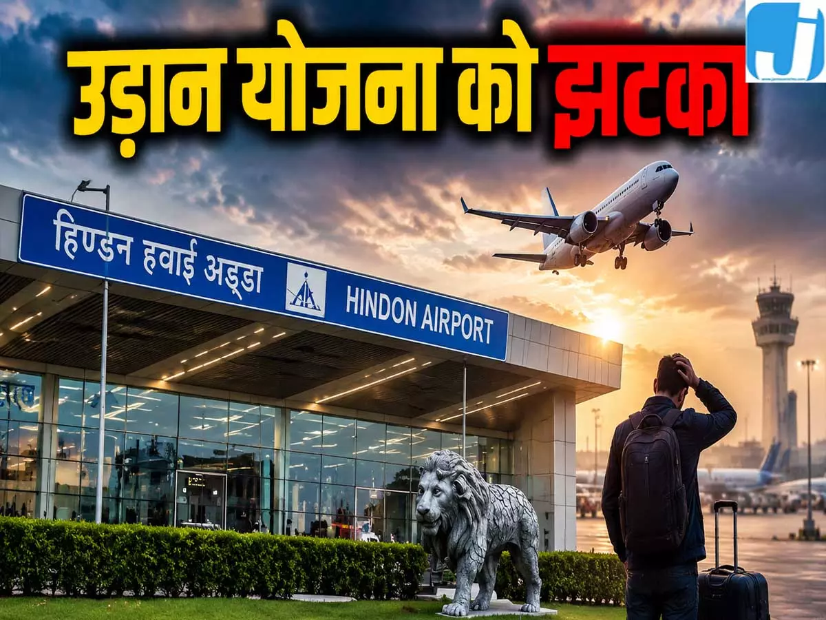 हिंडन एयरपोर्ट को नहीं मिली सब्सिडी 25 शहरों से सिमटकर 7 रह गई उड़ान हिंडन एयरपोर्ट को नहीं मिली सब्सिडी 25 शहरों से सिमटकर 7 रह गई उड़ान