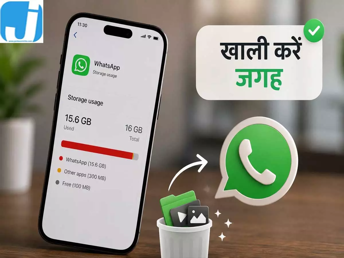 WhatsApp स्टोरेज फुल होने की टेंशन खत्म मिनटों में खाली करें स्पेस WhatsApp स्टोरेज फुल होने की टेंशन खत्म मिनटों में खाली करें स्पेस