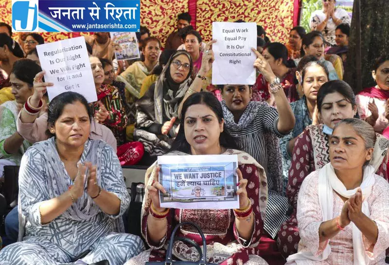 J&K में NHM कर्मचारियों की हड़ताल 21 सितंबर तक बढ़ी J&K में NHM कर्मचारियों की हड़ताल 21 सितंबर तक बढ़ी